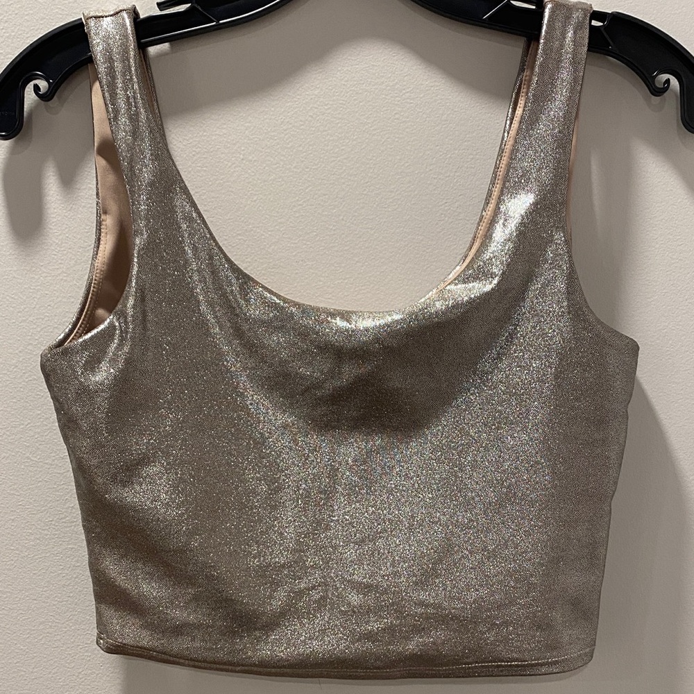 Heroine Sport Platinum Crop Top